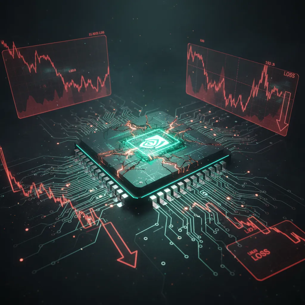 역대급 실적에도 하락한 엔비디아, 메타의 AMD 1천억 달러 계약과 재무적 위험 신호