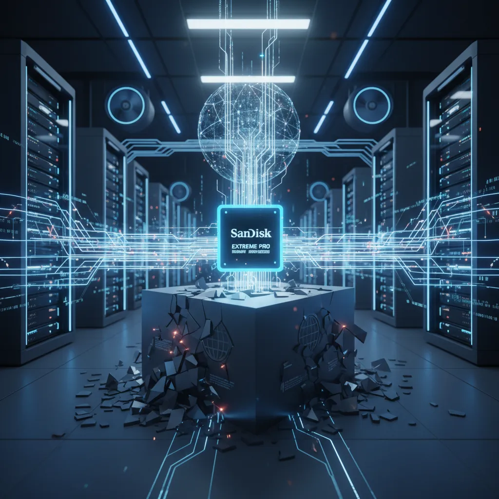 샌디스크 독립, AI 데이터센터 스토리지 시장 공략 본격화