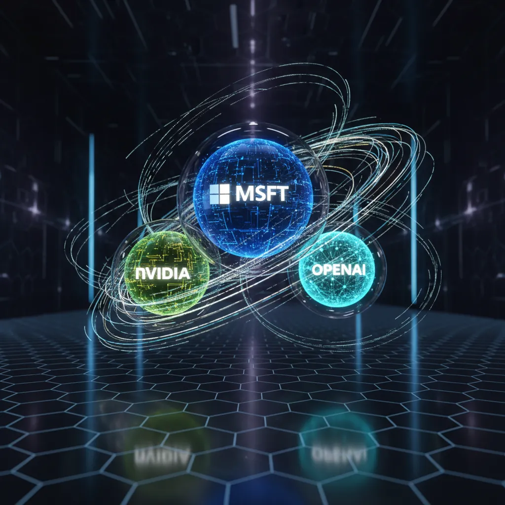 AI 붐의 이면, '순환 투자'의 덫…MS·엔비디아·OpenAI의 위험한 공생