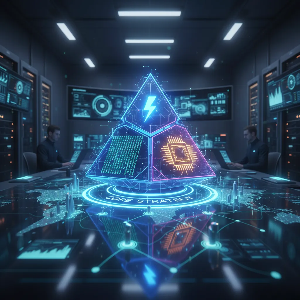 AI 패권의 새 변수: 에너지, 데이터, 반도체의 삼각 전쟁