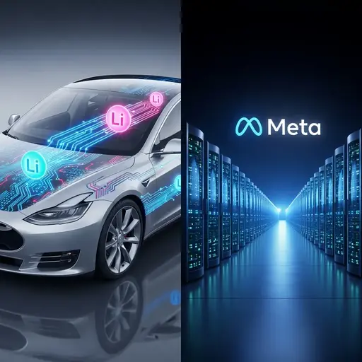 빅테크의 교차로: 테슬라의 '고독한 통합' 대 메타의 '전략적 선회'