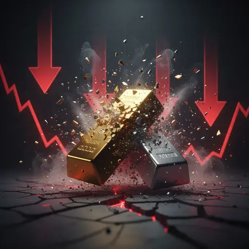 금·은값 기록적 폭락, 중국 투기·워시 지명에 안전자산 신화 붕괴